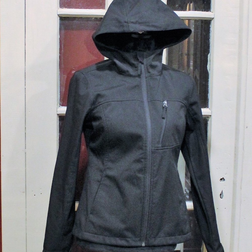 FREE TECH JACKET COAT RICH BLACK - Picture 2 of 8